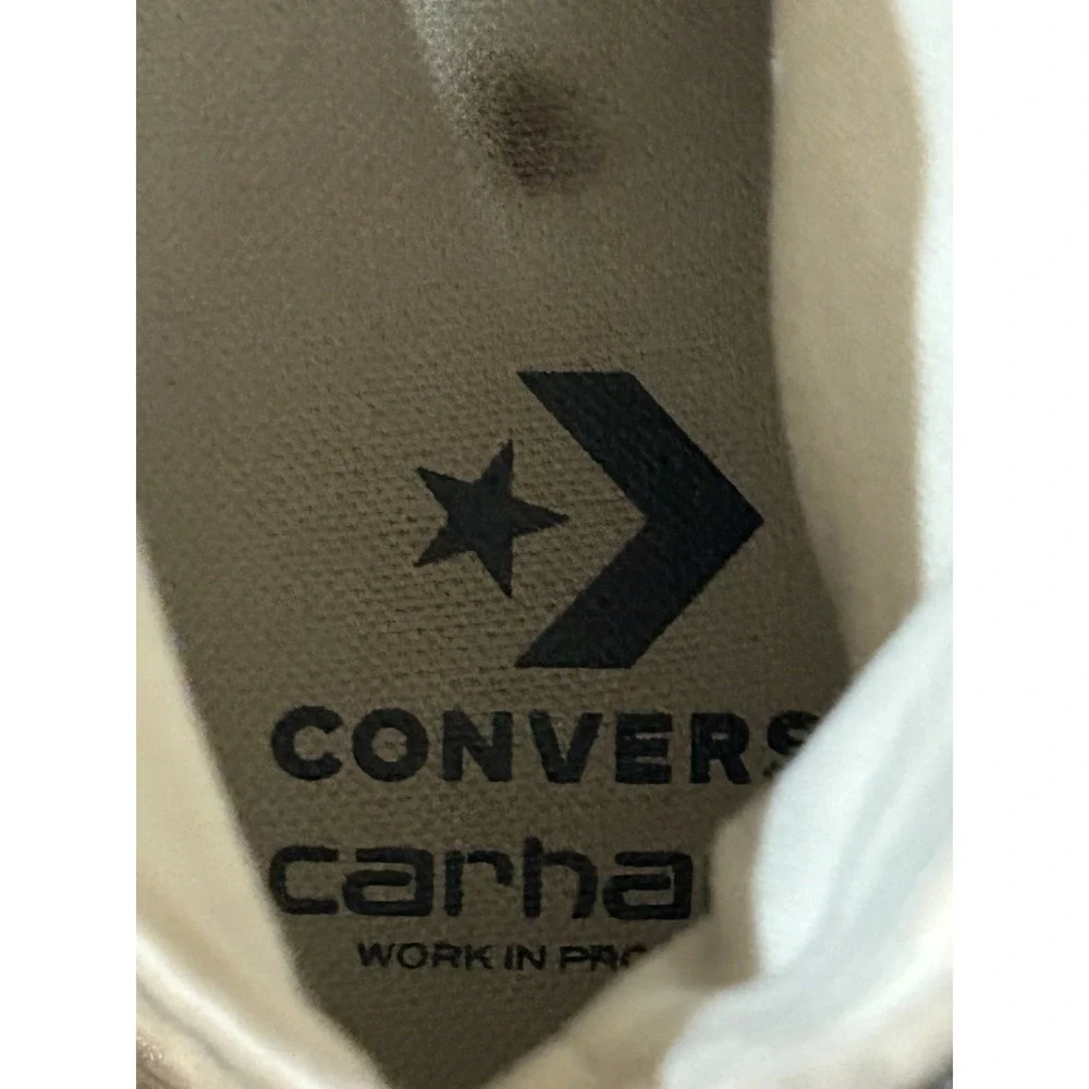 Converse Carhartt M7.5 W9.5 WIP x Chuck 70 High 'Camo' 169221C Shoes